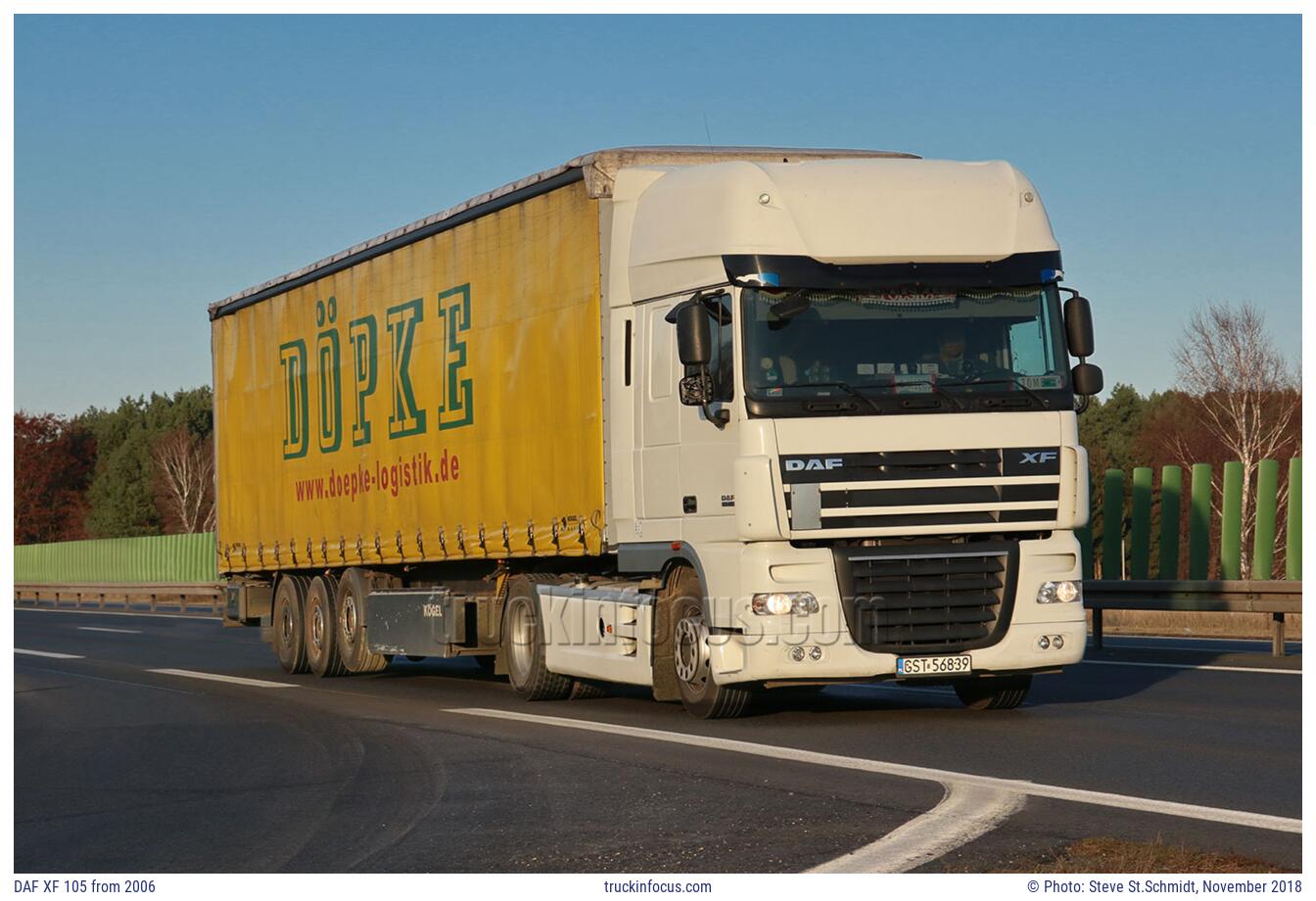 DAF XF 105 from 2006 Photo November 2018