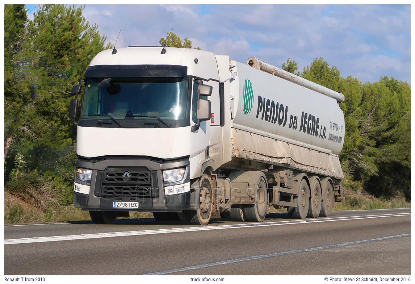 Renault T from 2013 Photo December 2016