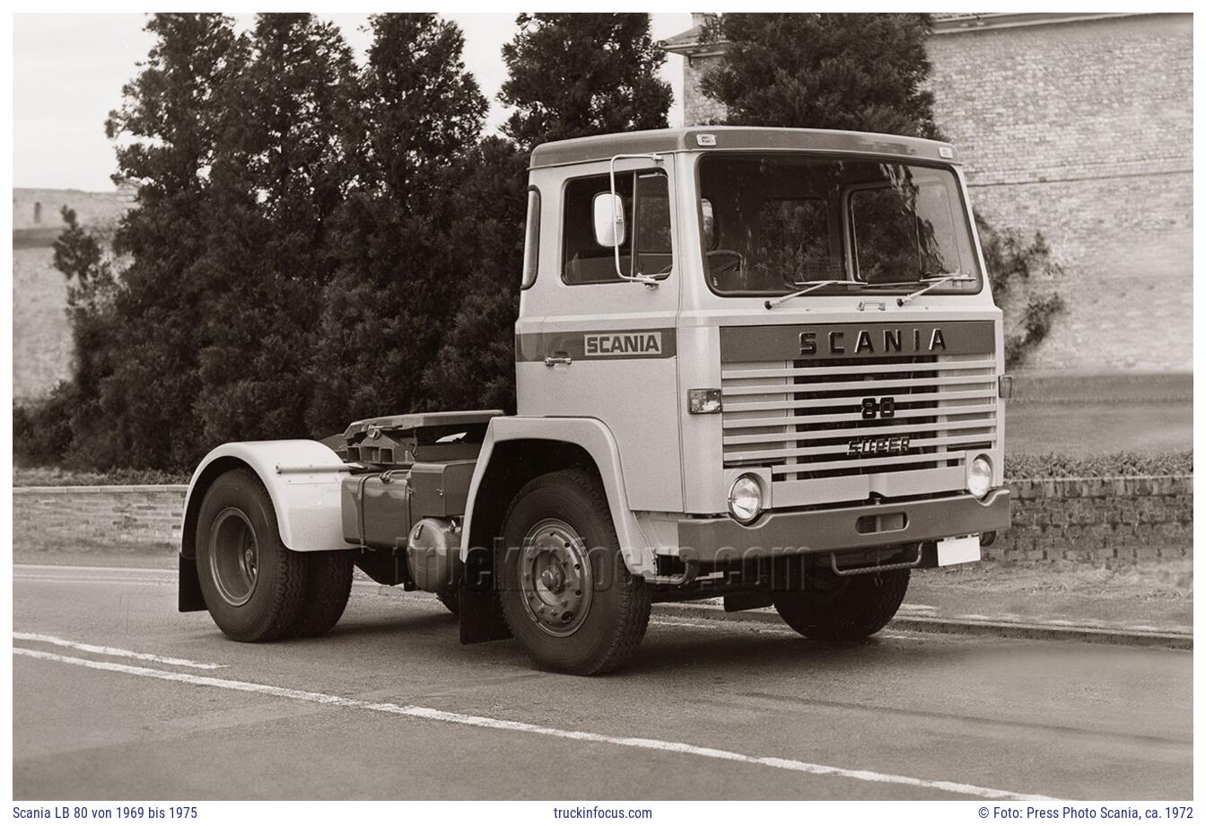 Scania LB 80 von 1969 bis 1975 Foto ca. 1972