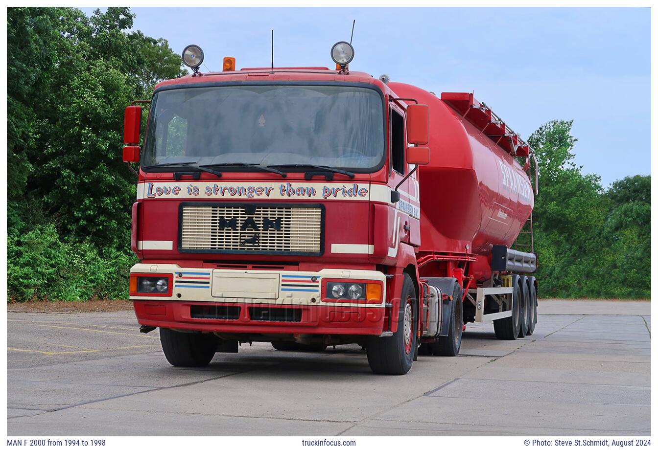 MAN F 2000 from 1994 to 1998 Photo August 2024