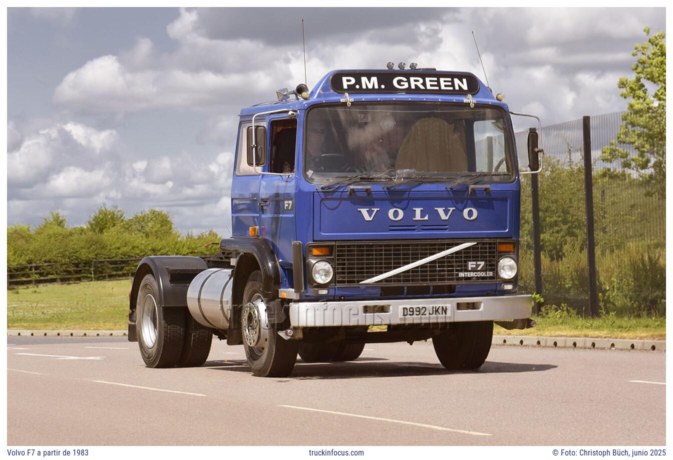 Volvo F7 a partir de 1983 Foto junio 2025