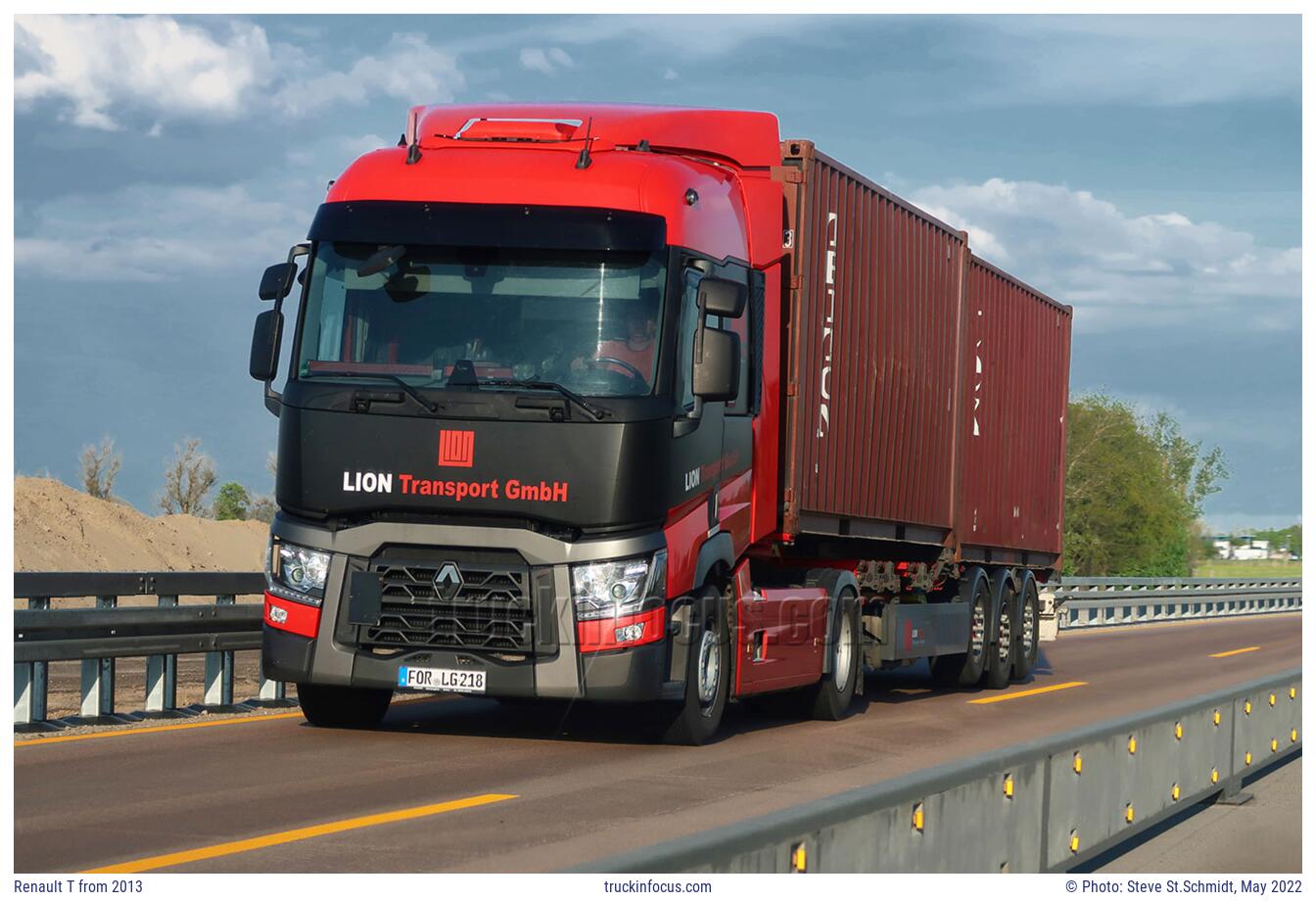 Renault T from 2013 Photo May 2022