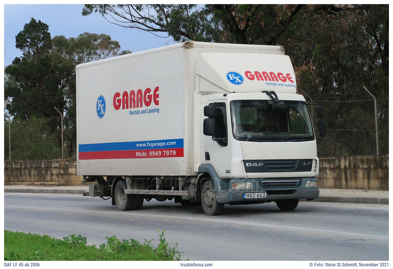 DAF LF 45 ab 2006 Foto November 2021