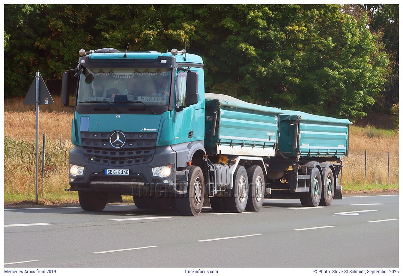 Mercedes Arocs from 2019 Photo September 2025