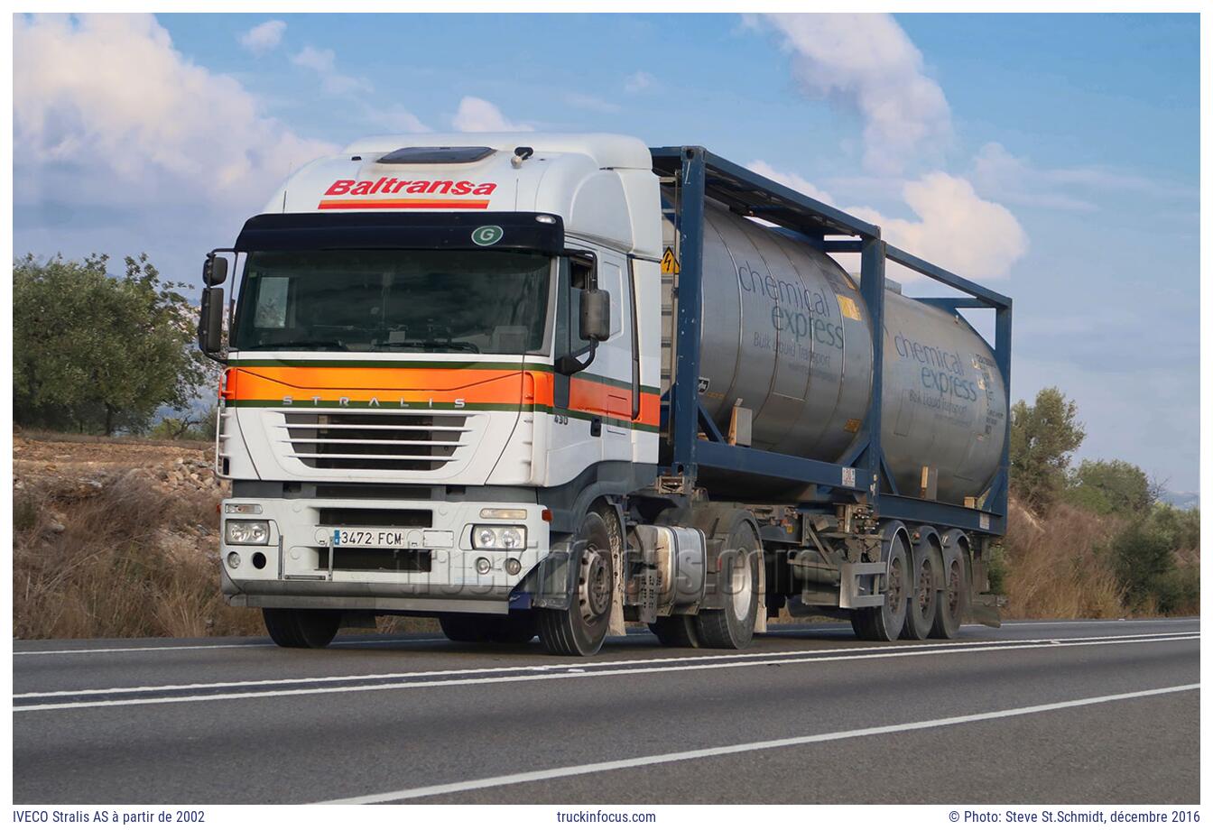 IVECO Stralis AS à partir de 2002 Photo décembre 2016