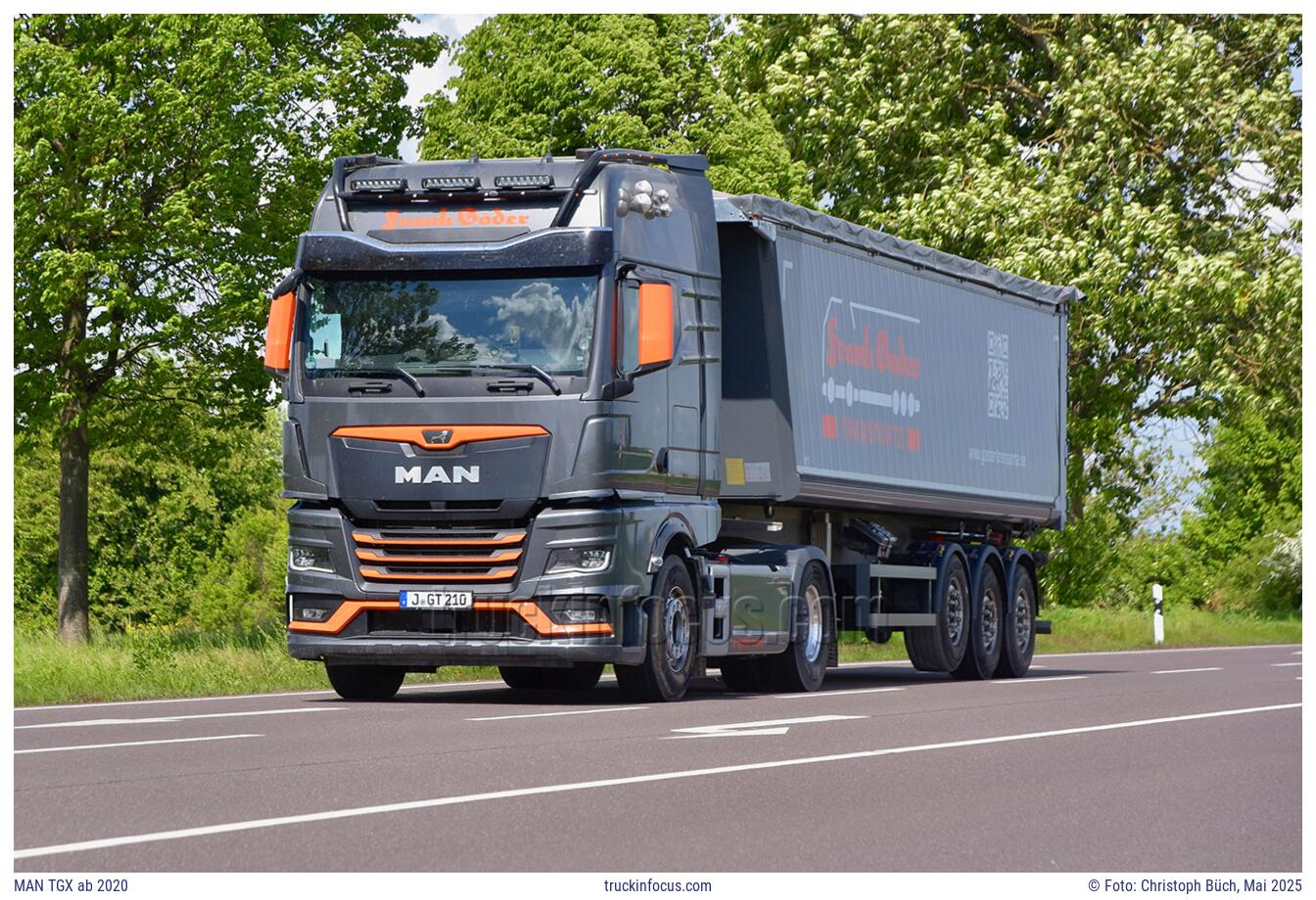 MAN TGX ab 2020 Foto Mai 2025