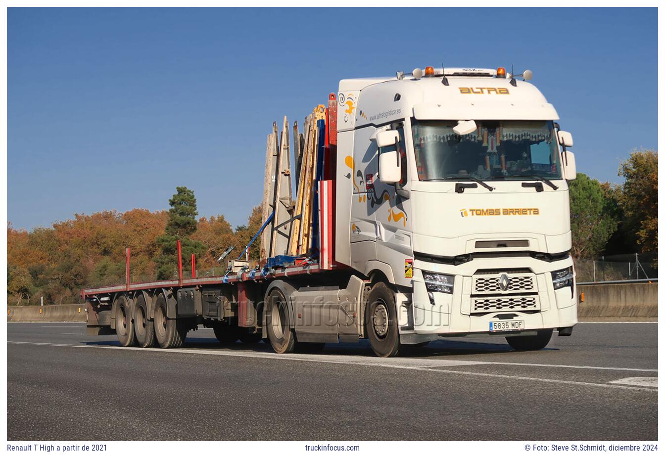 Renault T High a partir de 2021 Foto diciembre 2024