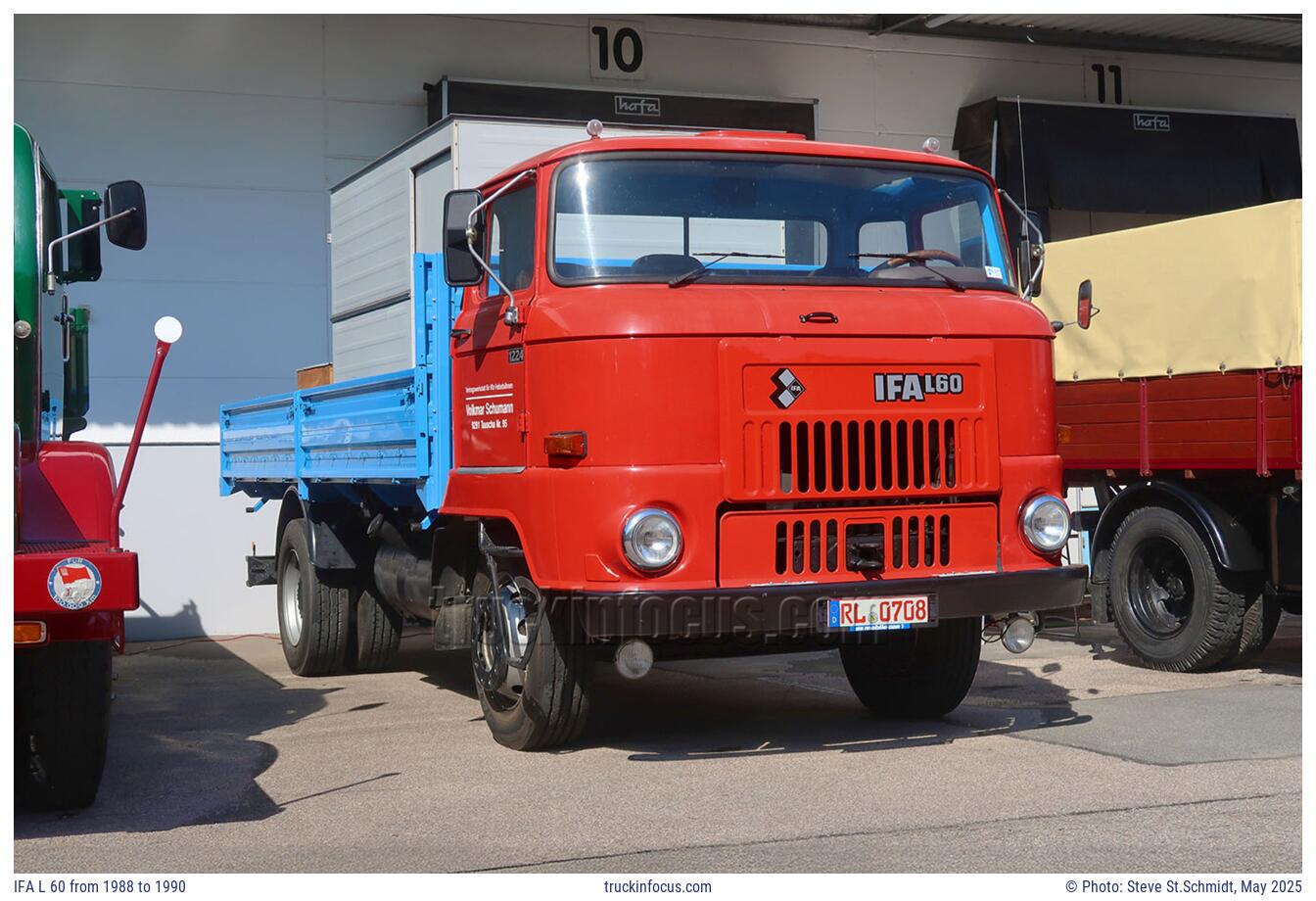 IFA L 60 from 1988 to 1990 Photo May 2025