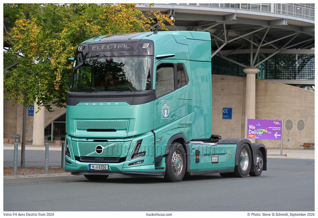 Volvo FH Aero Electric from 2024 Photo September 2026