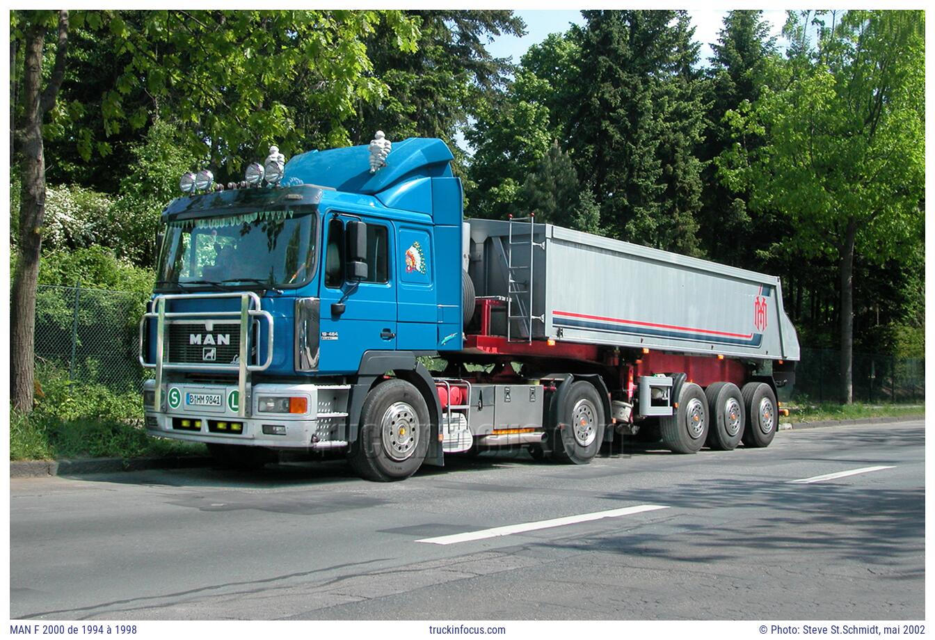 MAN F 2000 de 1994 à 1998 Photo mai 2002