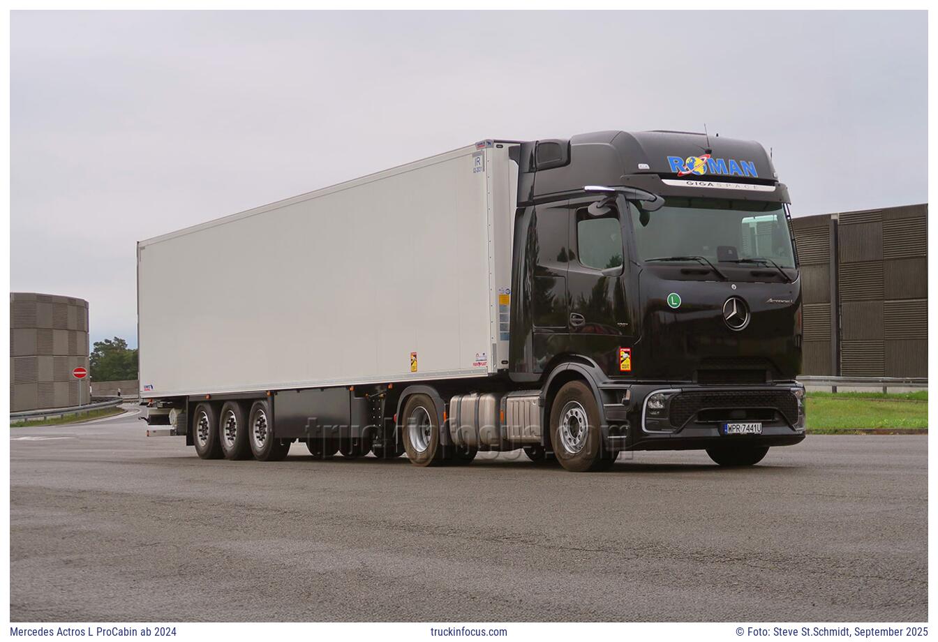 Mercedes Actros L ProCabin ab 2024 Foto September 2025