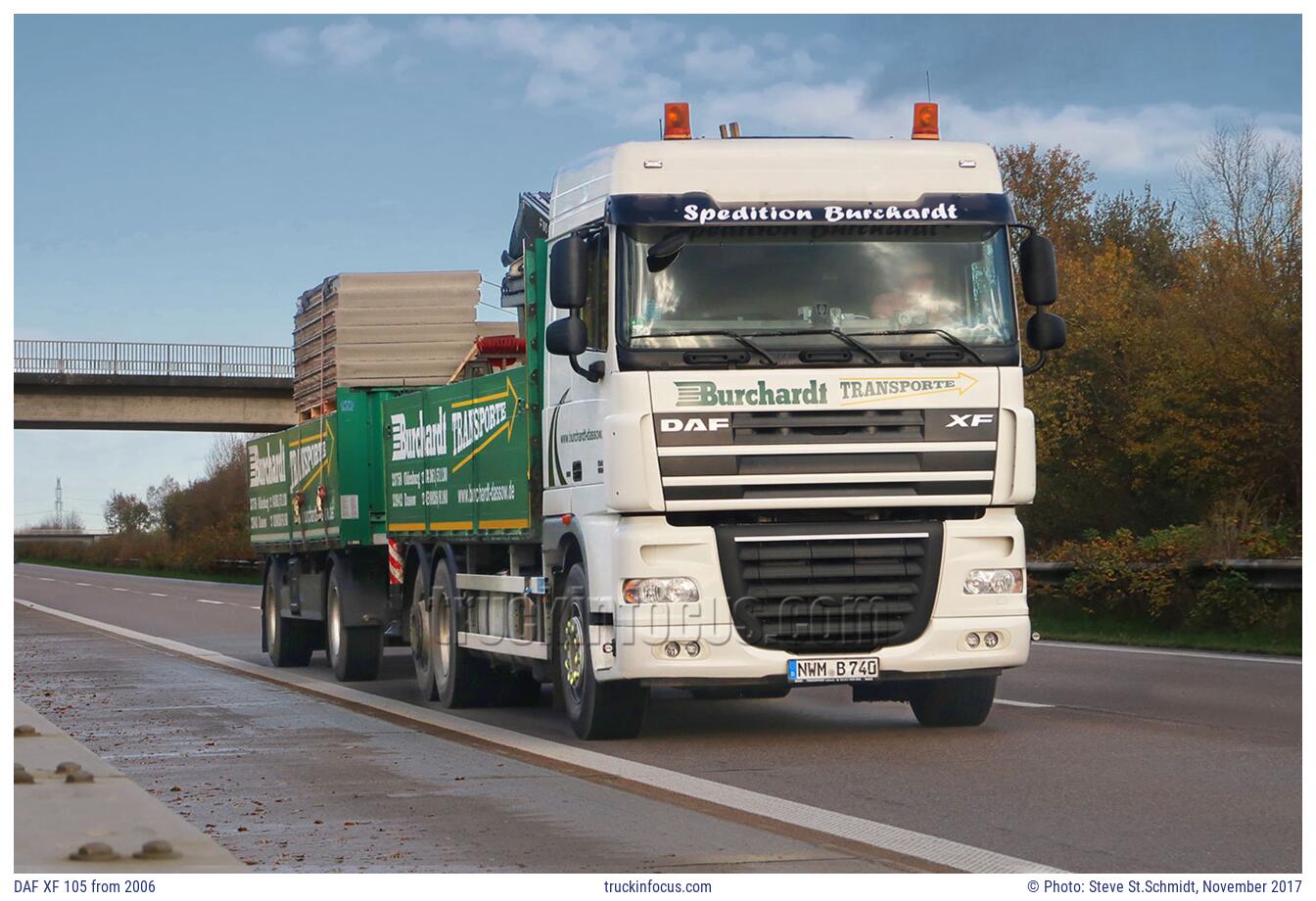 DAF XF 105 from 2006 Photo November 2017