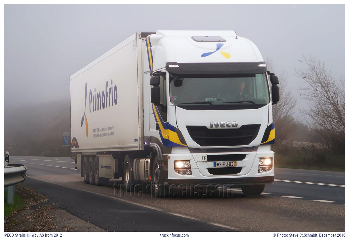 IVECO Stralis Hi-Way AS from 2012 Photo December 2016