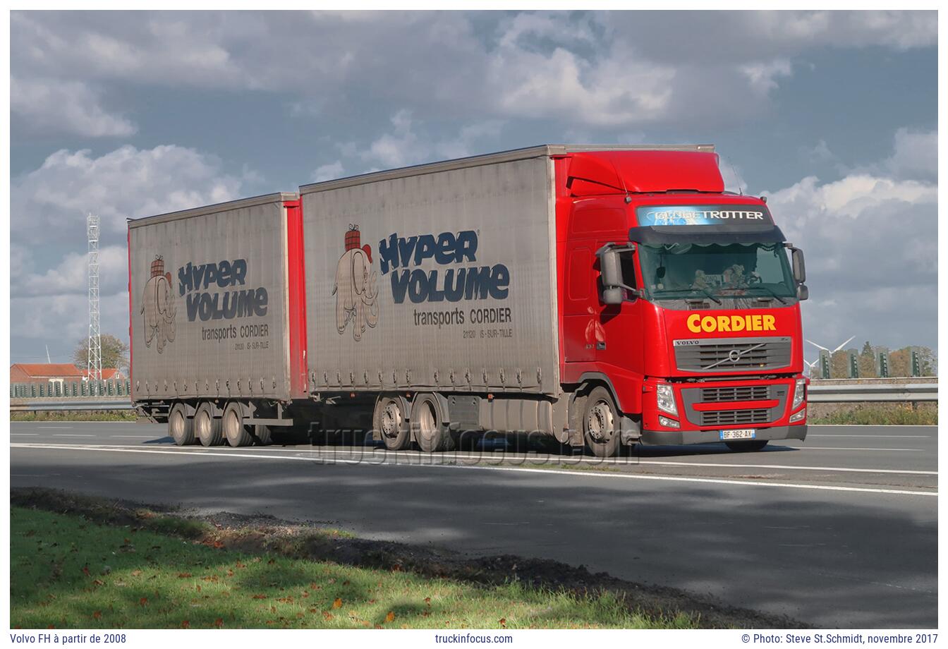 Volvo FH à partir de 2008 Photo novembre 2017