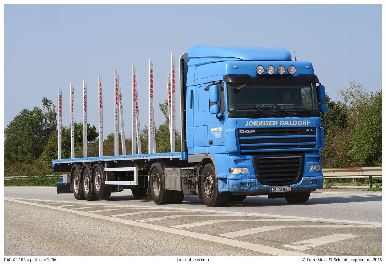 DAF XF 105 à partir de 2006 Foto septiembre 2018