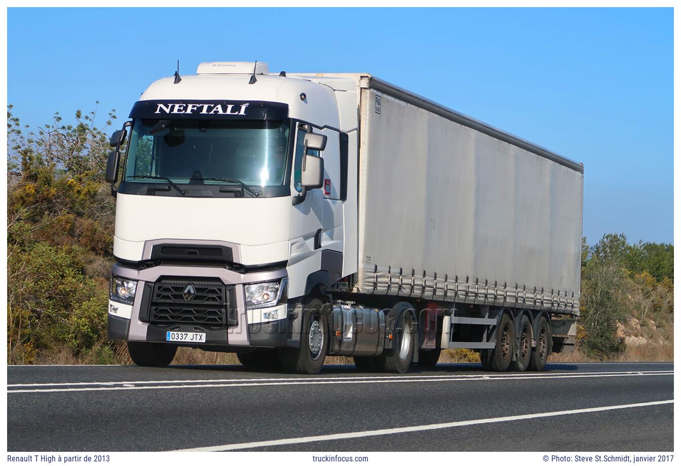 Renault T High à partir de 2013 Photo janvier 2017