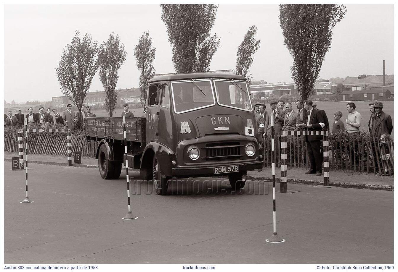 Austin 303 con cabina delantera a partir de 1958 Foto 1960