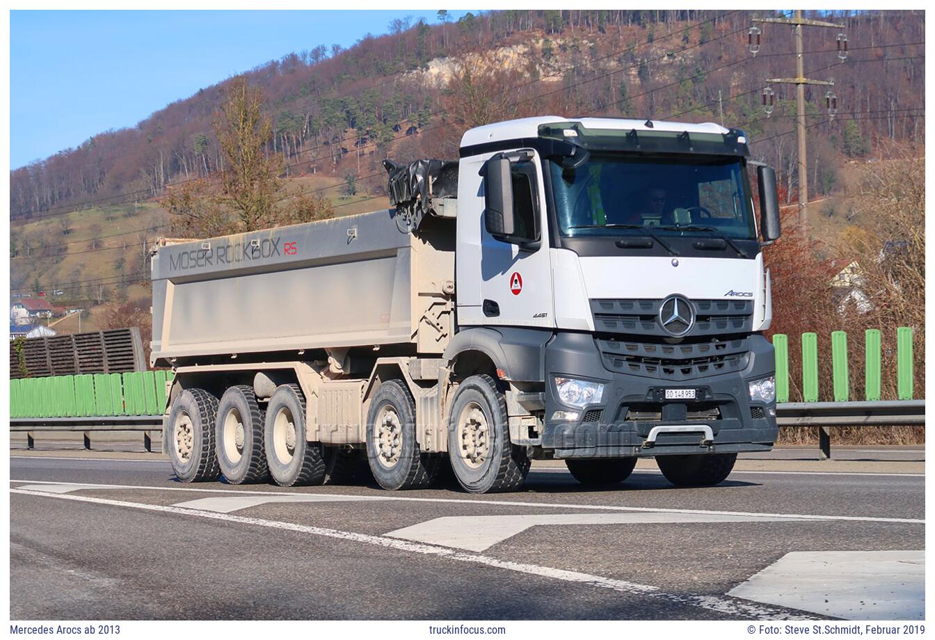 Mercedes Arocs ab 2013 Foto Februar 2019