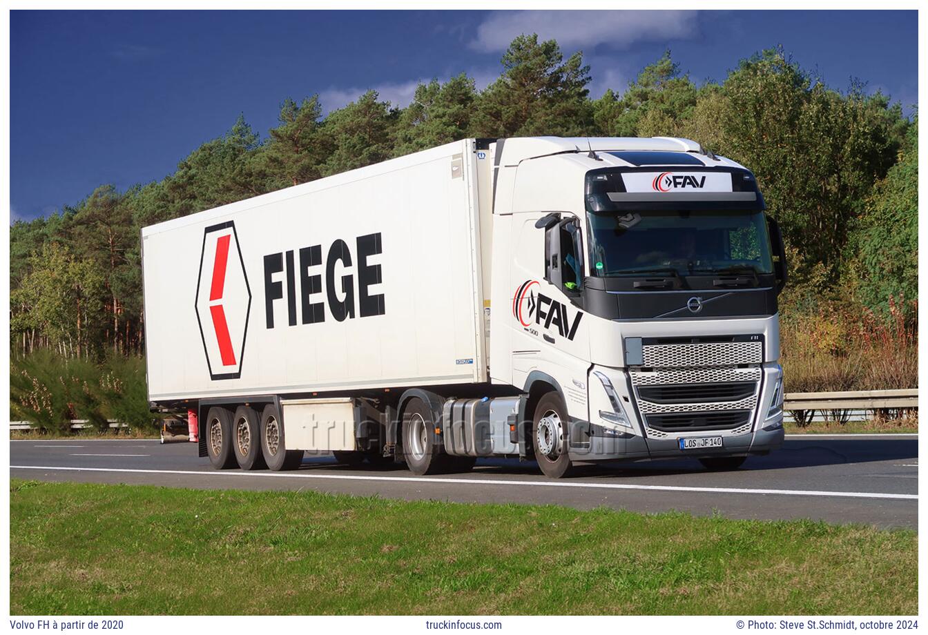 Volvo FH à partir de 2020 Photo octobre 2024