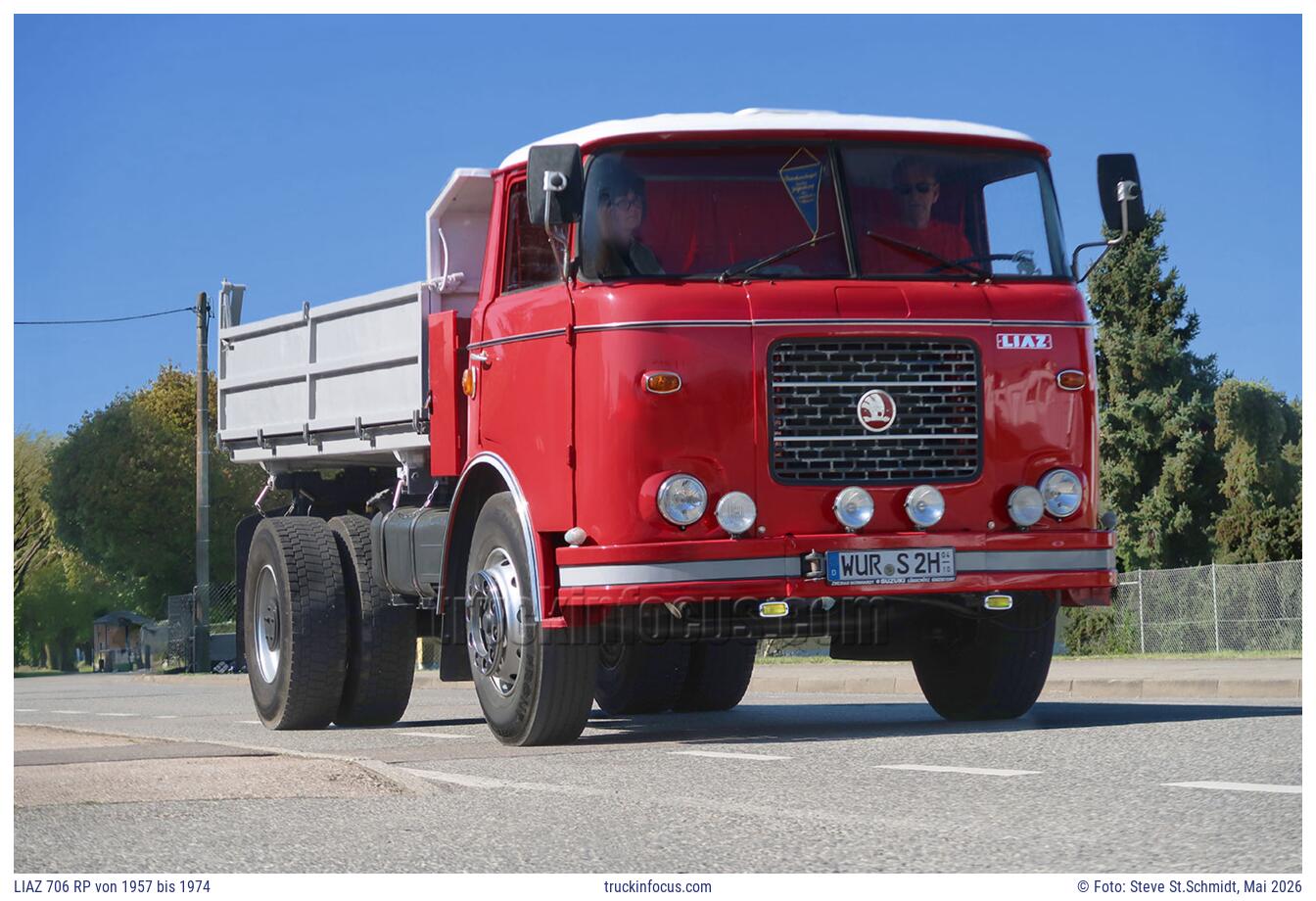 LIAZ 706 RP von 1957 bis 1974 Foto Mai 2026
