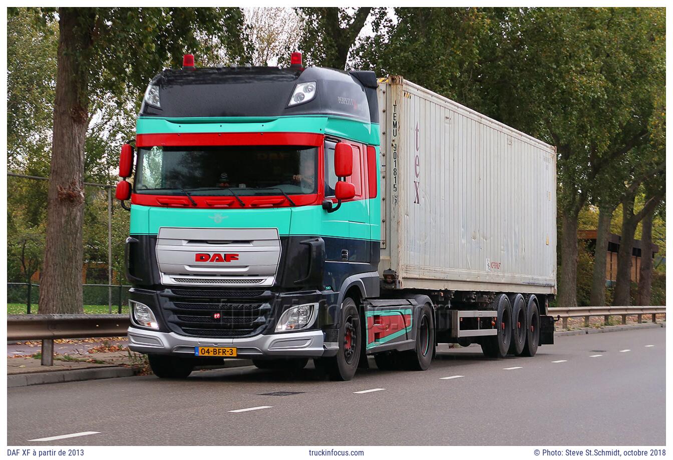 DAF XF à partir de 2013 Photo octobre 2018