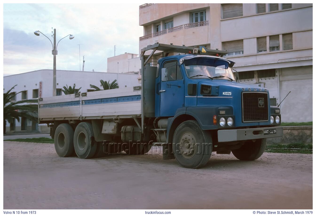 Volvo N 10 from 1973 Photo March 1979