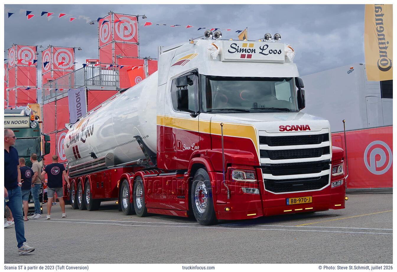 Scania ST à partir de 2023 (Tuft Conversion) Photo juillet 2026