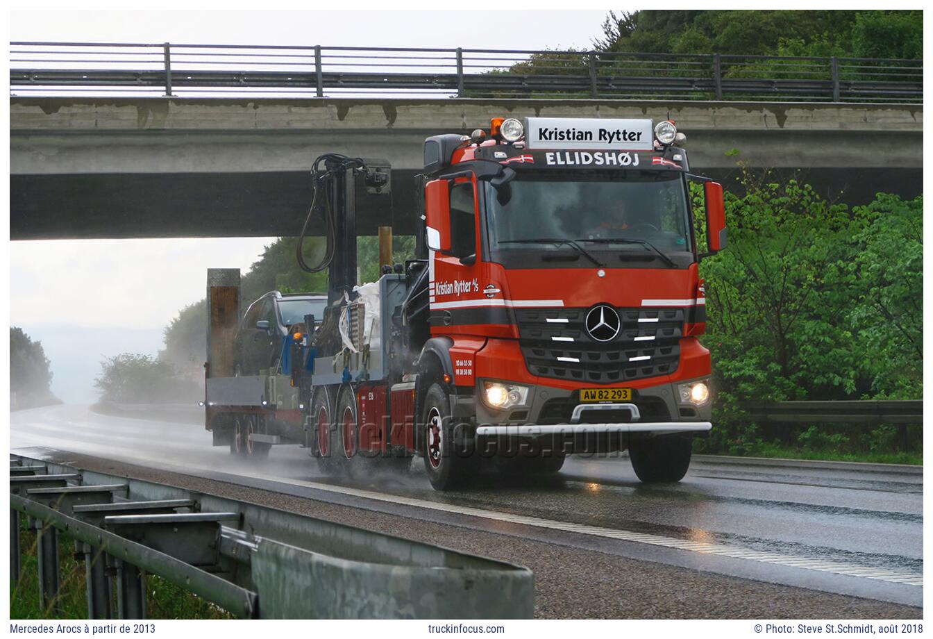 Mercedes Arocs à partir de 2013 Photo août 2018