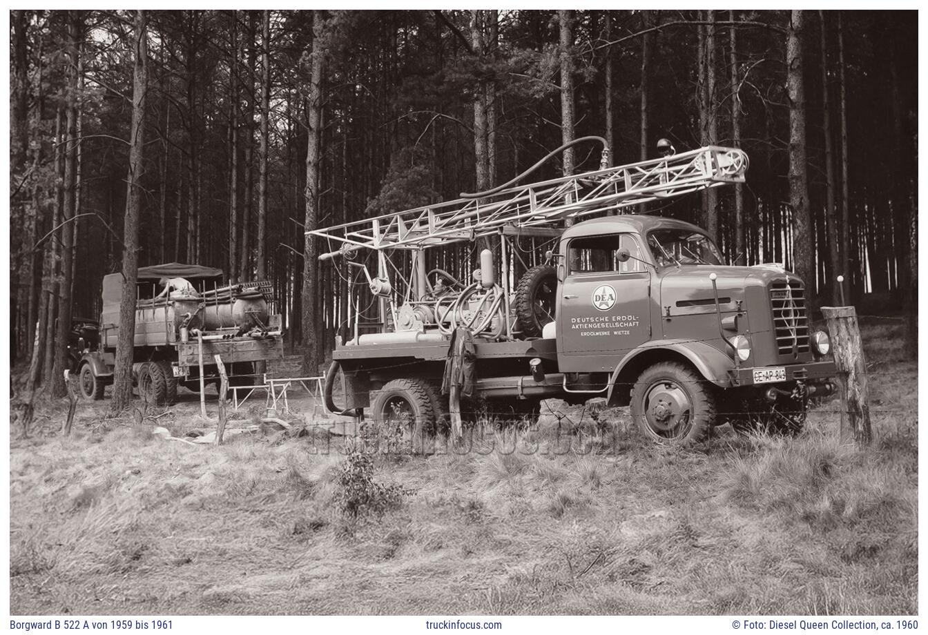 Borgward B 522 A von 1959 bis 1961 Foto ca. 1960