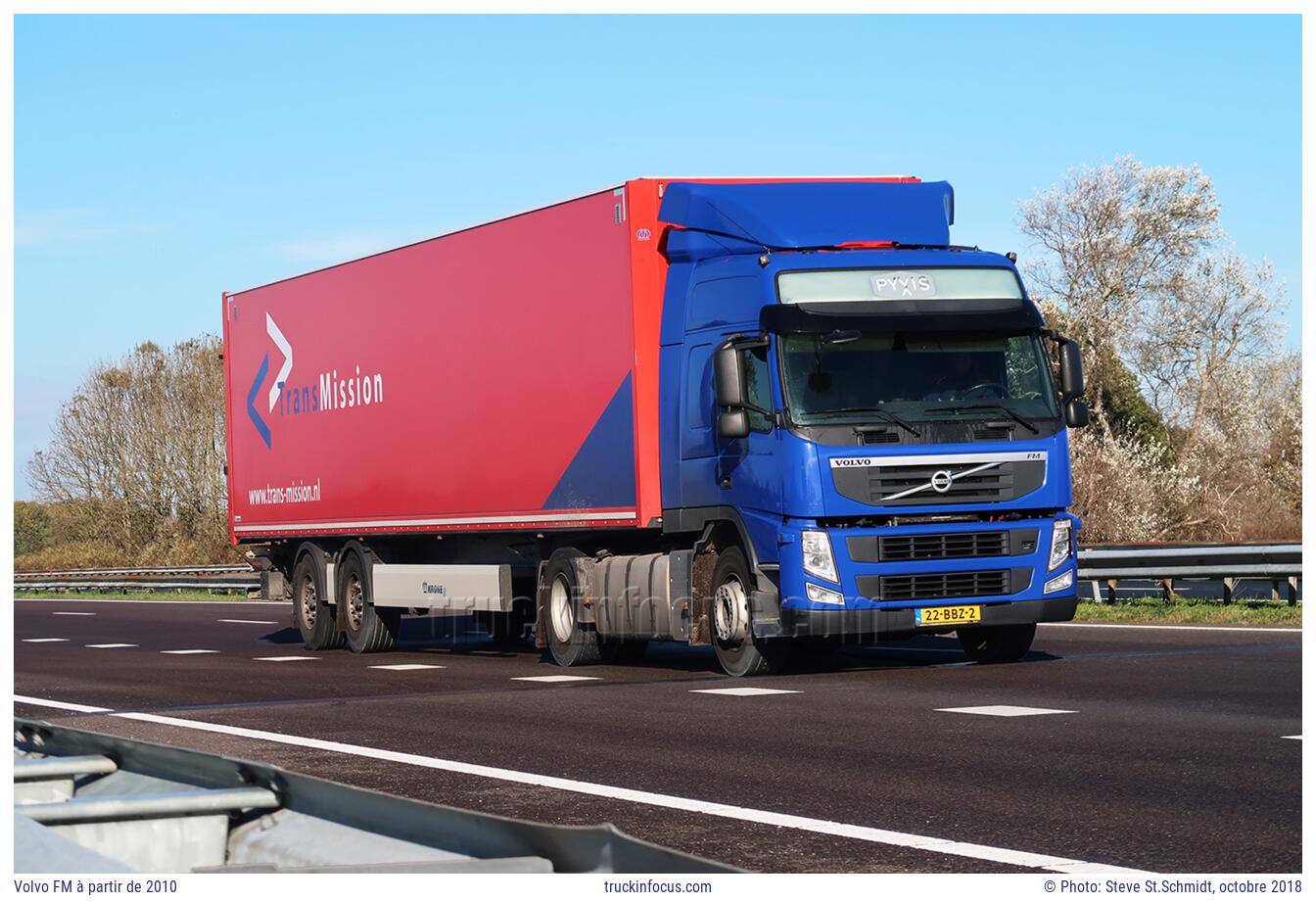 Volvo FM à partir de 2010 Photo octobre 2018