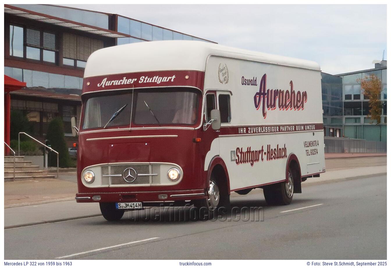 Mercedes LP 322 von 1959 bis 1963 Foto September 2025