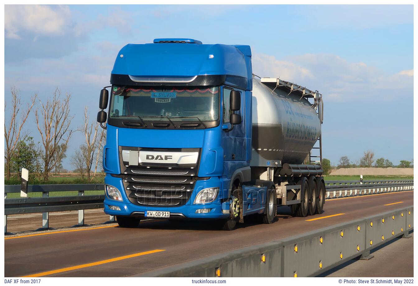 DAF XF from 2017 Photo May 2022