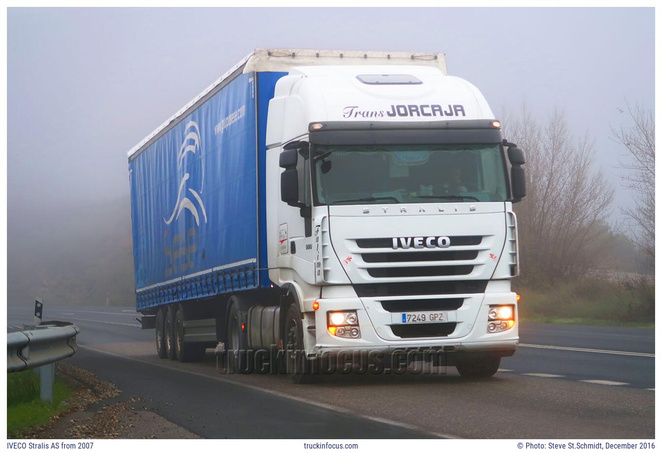 IVECO Stralis AS from 2007 Photo December 2016