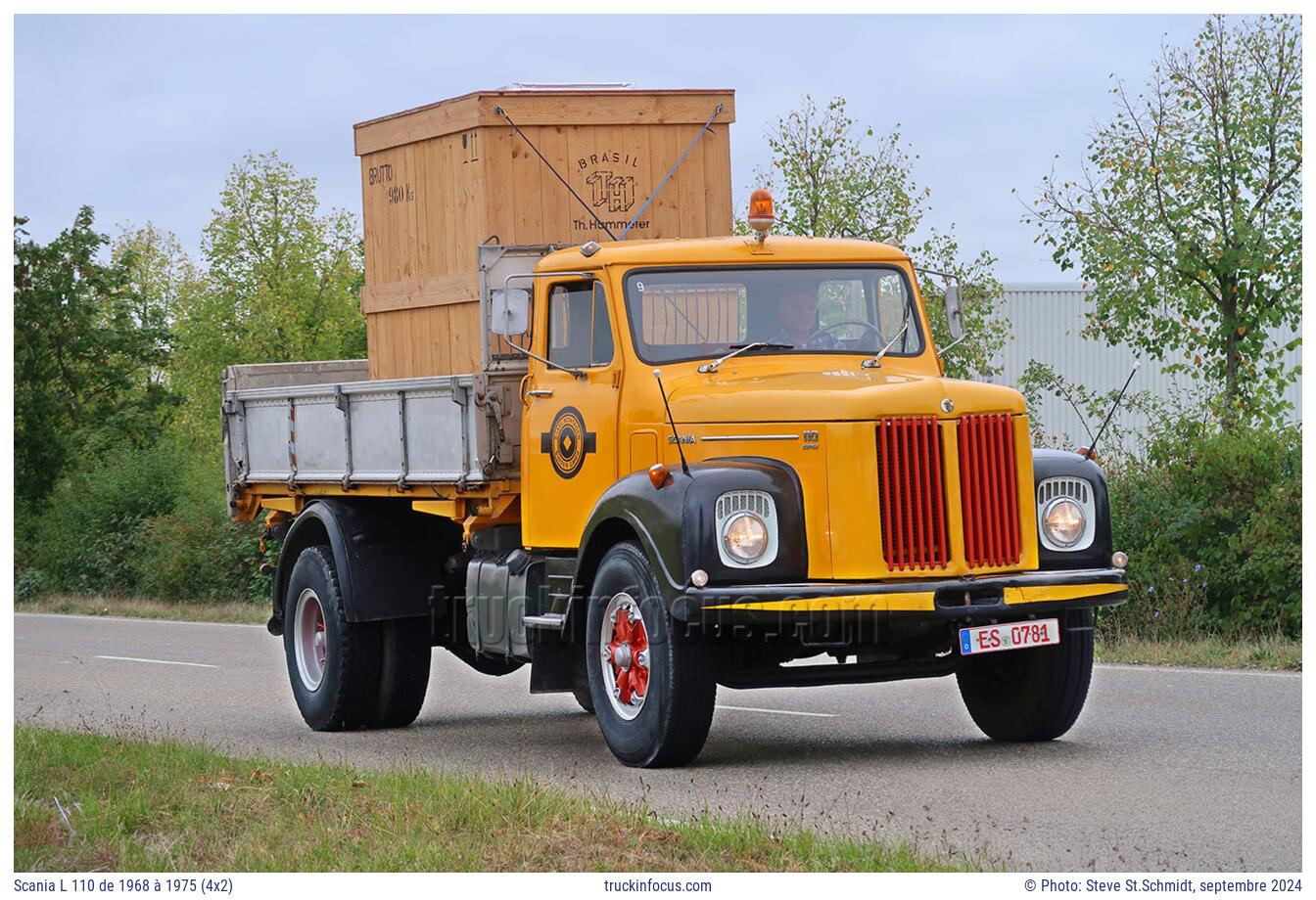 Scania L 110 de 1968 à 1975 (4x2) Photo septembre 2024