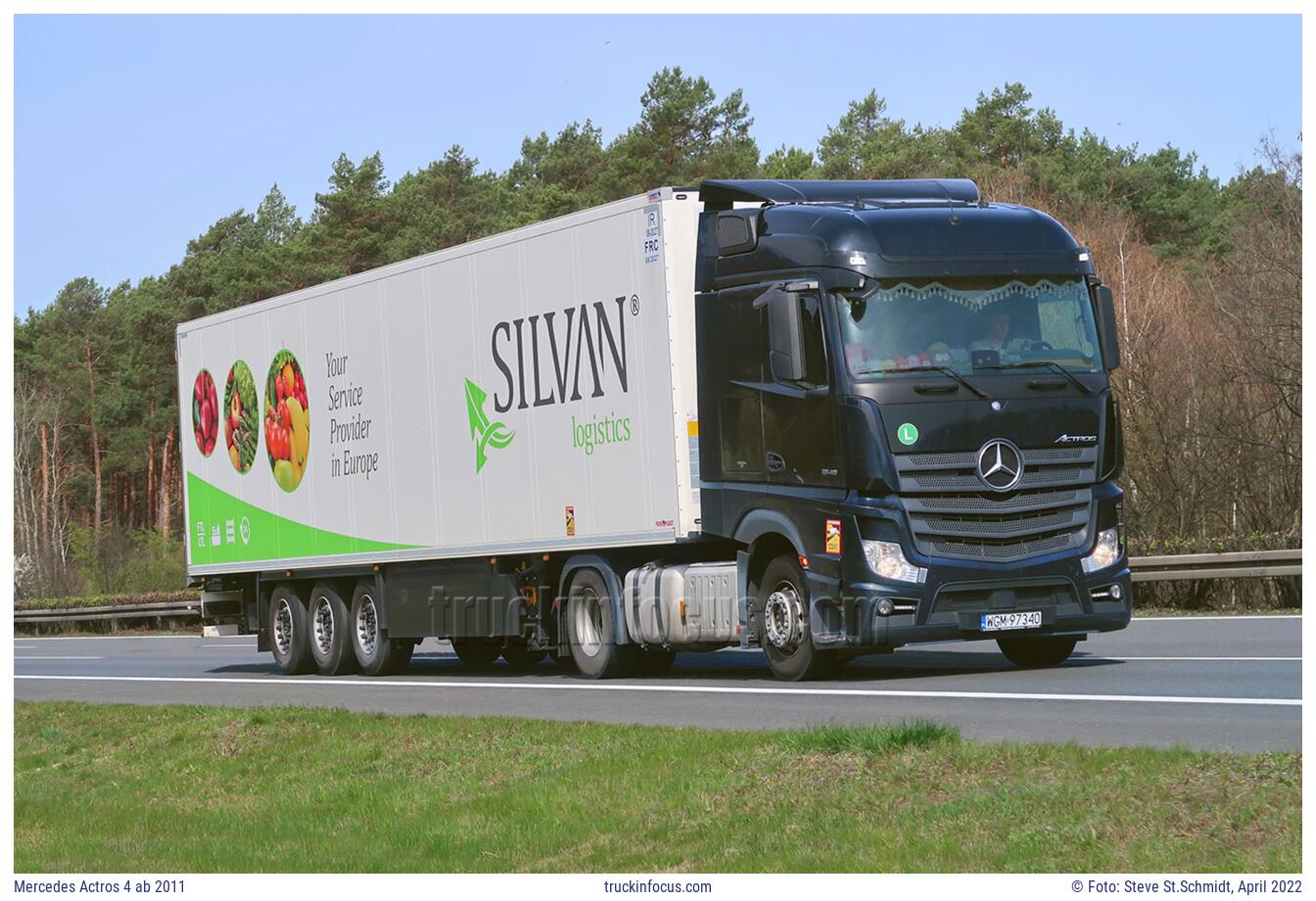 Mercedes Actros 4 ab 2011 Foto April 2022