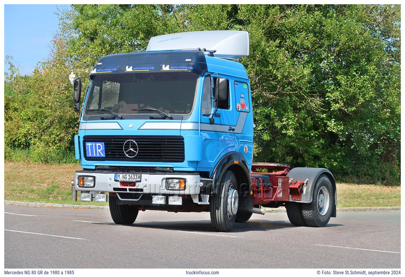 Mercedes NG 80 GR de 1980 a 1985 Foto septiembre 2024