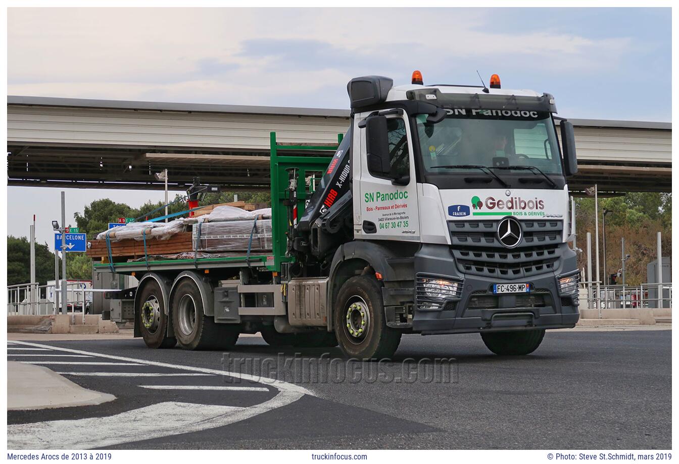 Mercedes Arocs de 2013 à 2019 Photo mars 2019