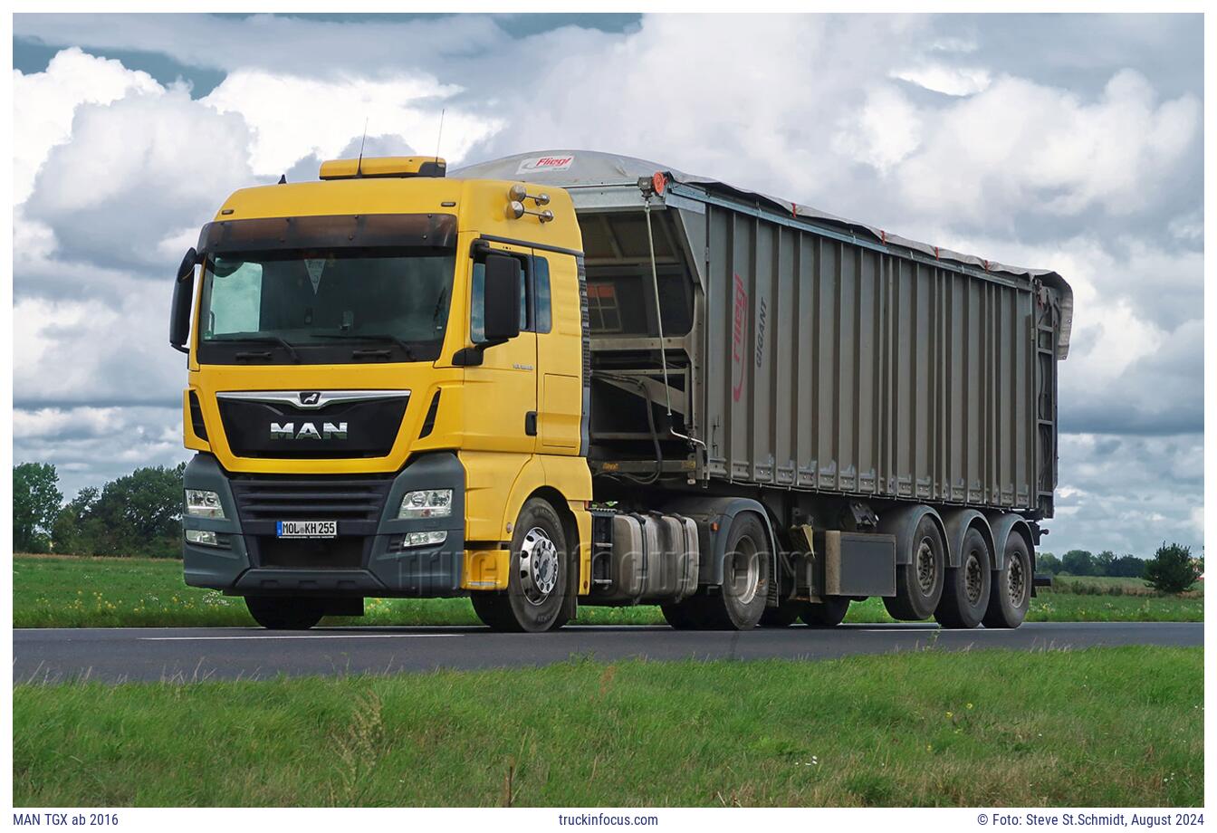 MAN TGX ab 2016 Foto August 2024