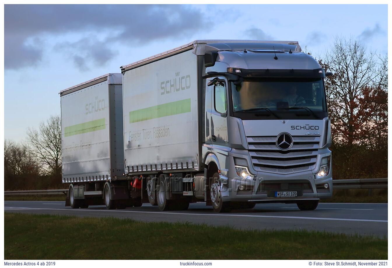 Mercedes Actros 4 ab 2019 Foto November 2021