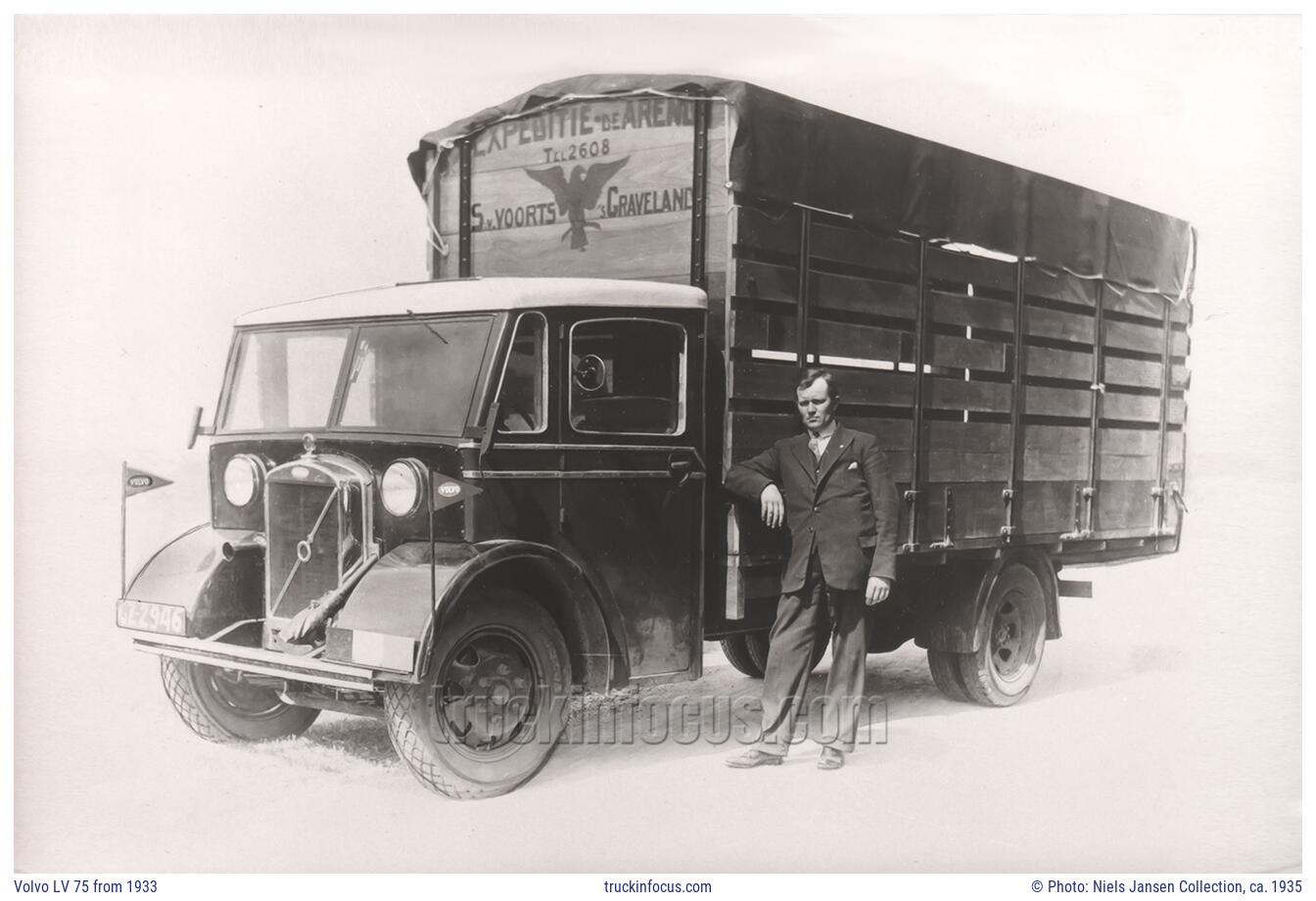 Volvo LV 75 from 1933 Photo ca. 1935