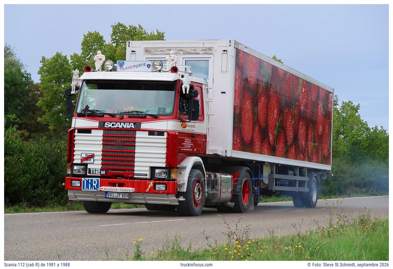 Scania 112 (cab R) de 1981 a 1988 Foto septiembre 2026