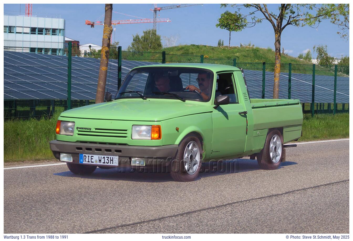 Wartburg 1.3 Trans from 1988 to 1991 Photo May 2025