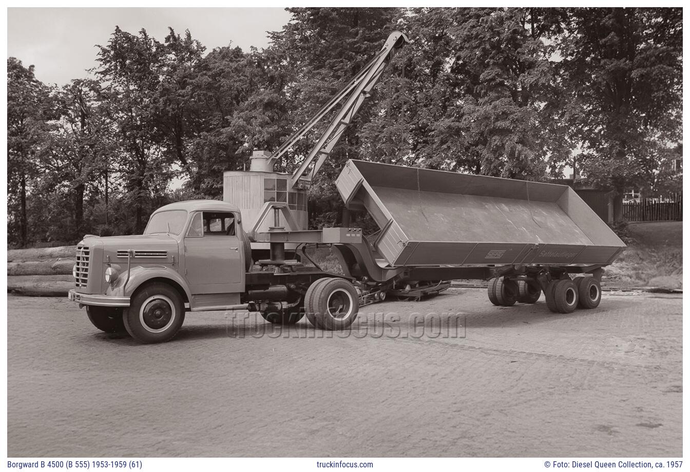 Borgward B 4500 (B 555) 1953-1959 (61) Foto ca. 1957