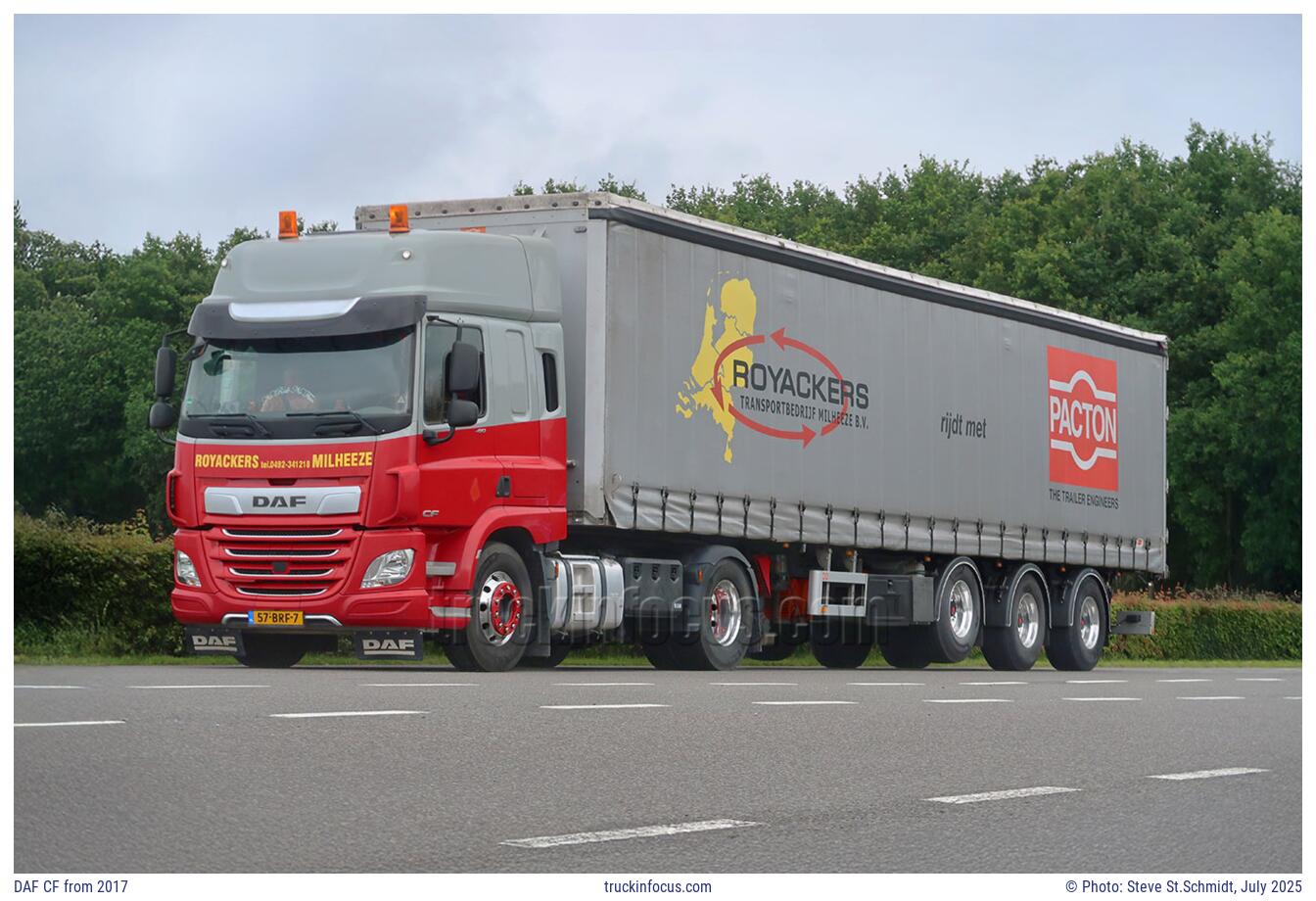 DAF CF from 2017 Photo July 2025