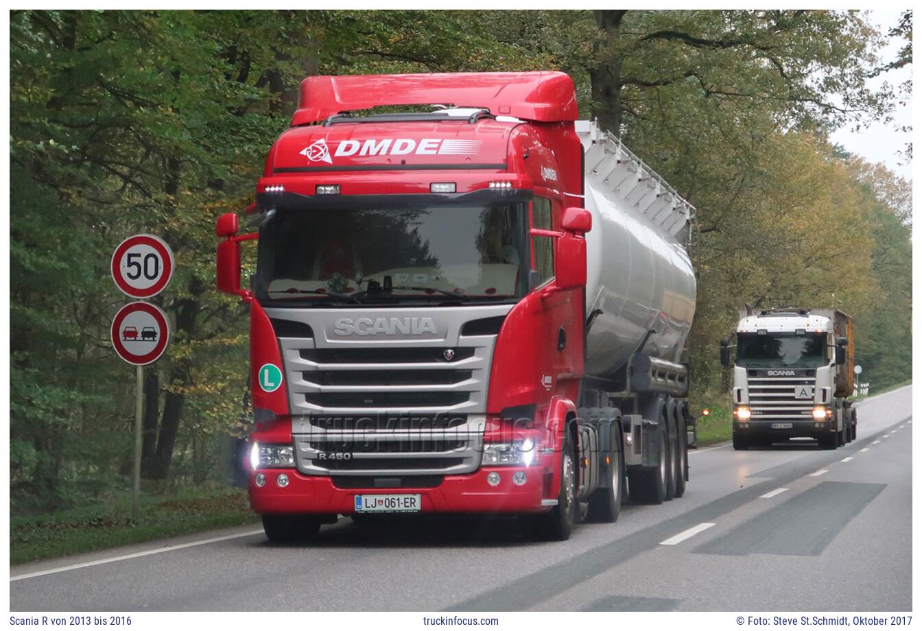 Scania R von 2013 bis 2016 Foto Oktober 2017