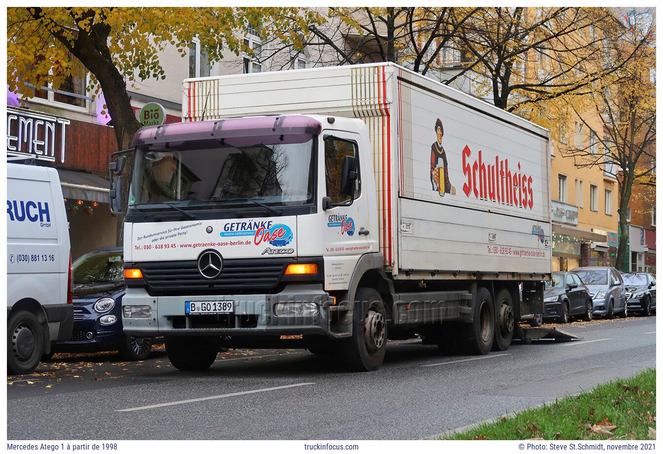 Mercedes Atego 1 à partir de 1998 Photo novembre 2021