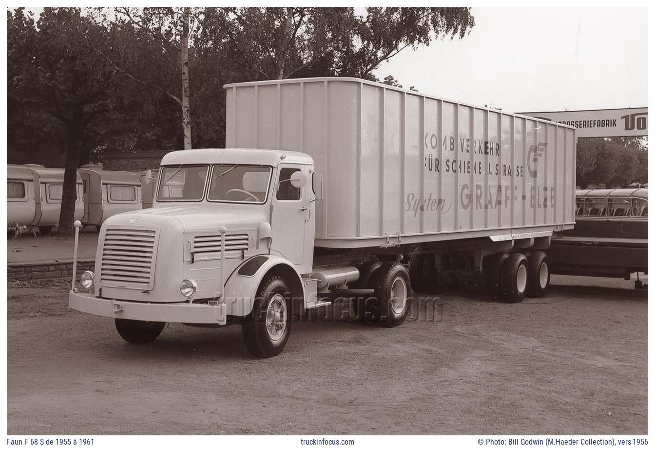 Faun F 68 S de 1955 à 1961 Photo vers 1956