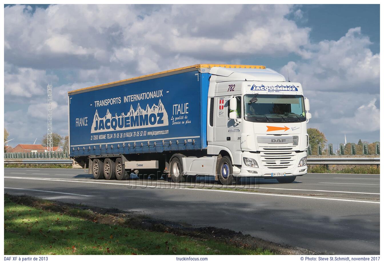 DAF XF à partir de 2013 Photo novembre 2017