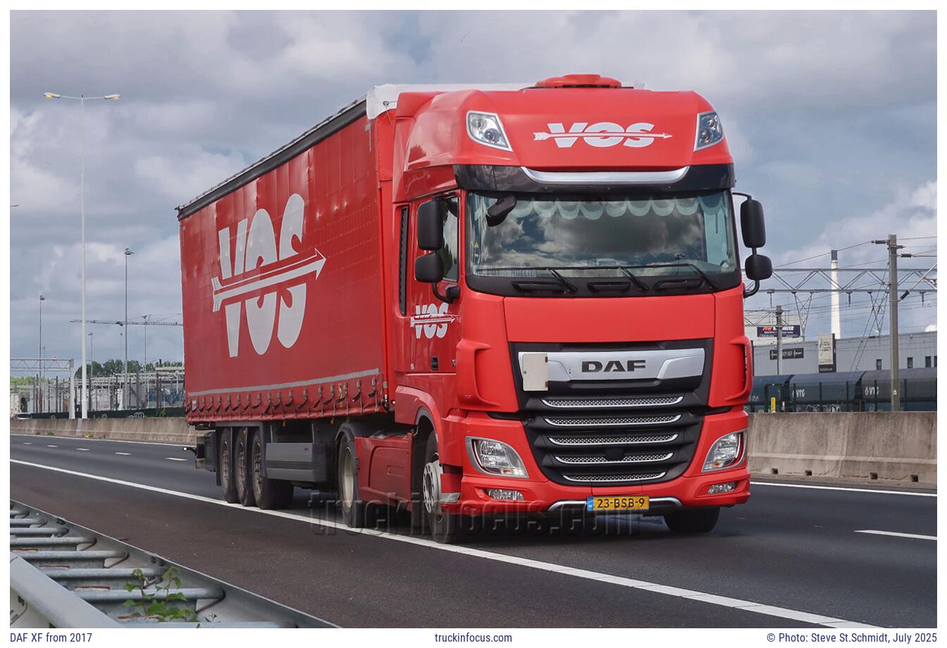 DAF XF from 2017 Photo July 2025
