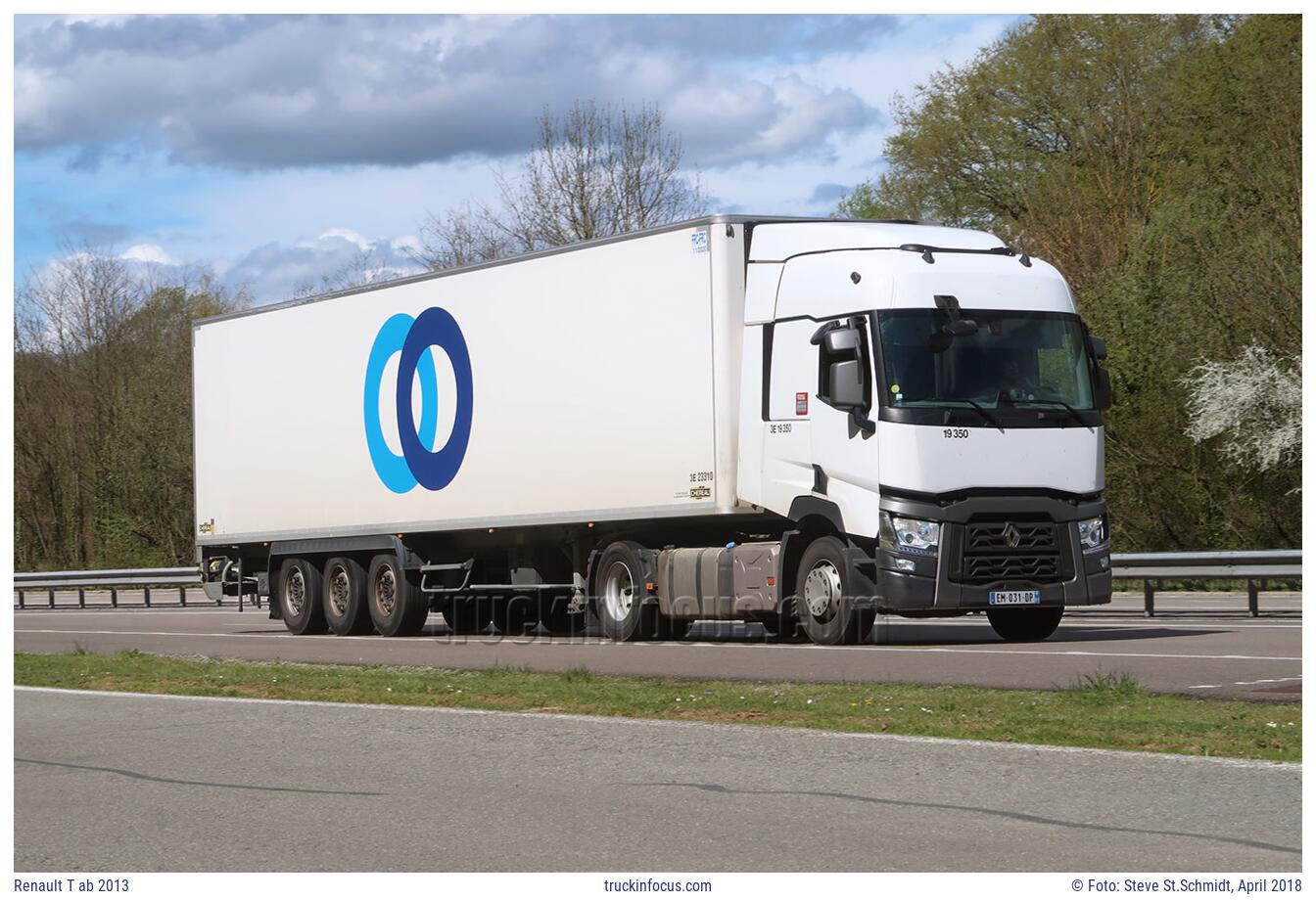 Renault T ab 2013 Foto April 2018
